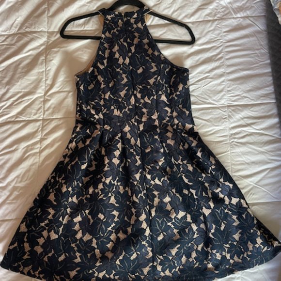 Altar'd State Blue Embroidered dress - Picture 2 of 3